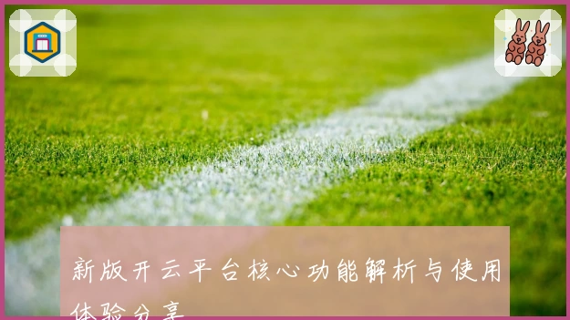 新版开云平台核心功能解析与使用体验分享